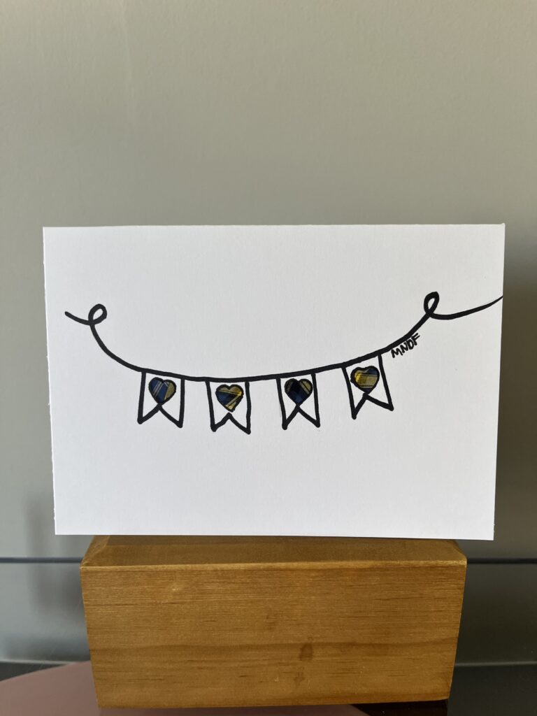 Heart bunting