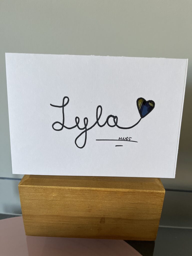 Card with Custom Name